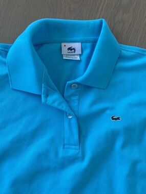 New Lacoste Classic Polo in Ocean Blue Size 4